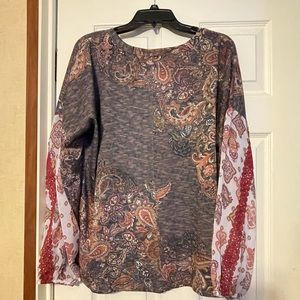 Beautiful Multi color fall top